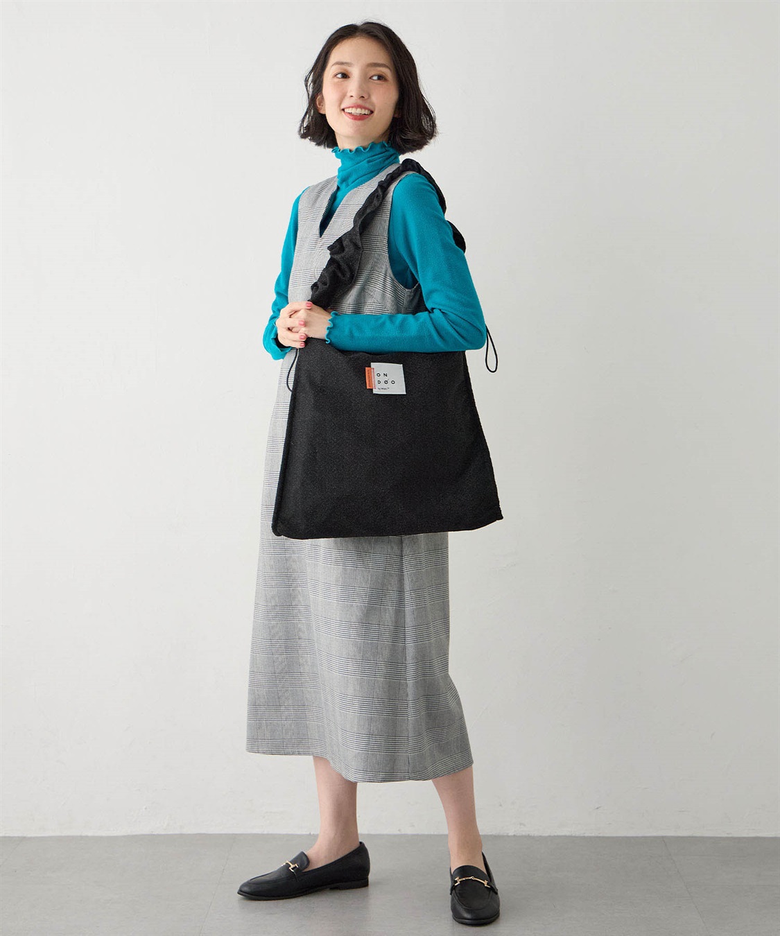 ひでさん専用 Wpc.】ONDOOシャーリングドロストトートバッグ JOIN PARK｜クロス