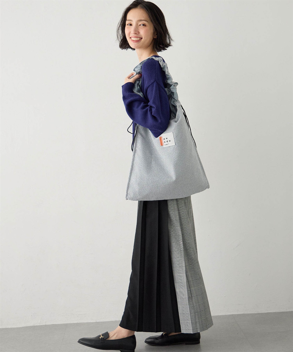 Wpc.】ONDOOシャーリングドロストトートバッグ JOIN PARK｜クロス