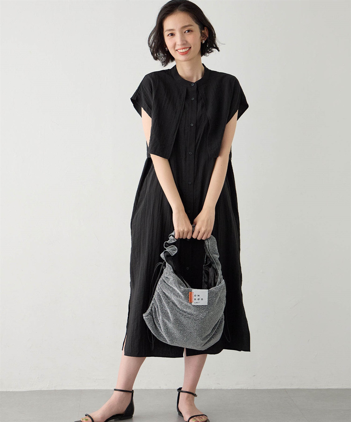 Wpc.】ONDOOシャーリングドロストトートバッグ JOIN PARK｜クロス