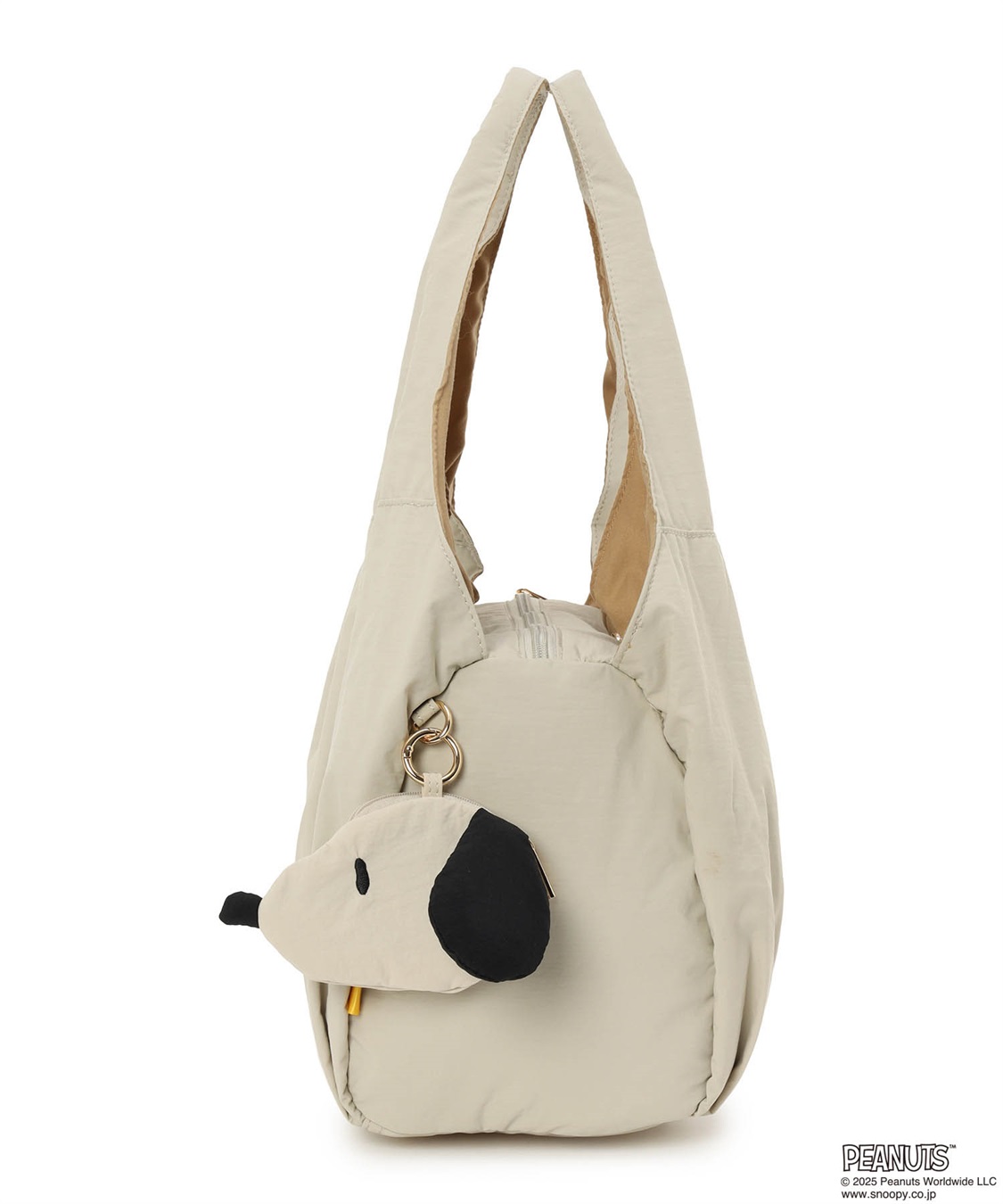 JOIN PARK 【スヌーピー】ポーチチャーム付きトートバック_sub_1