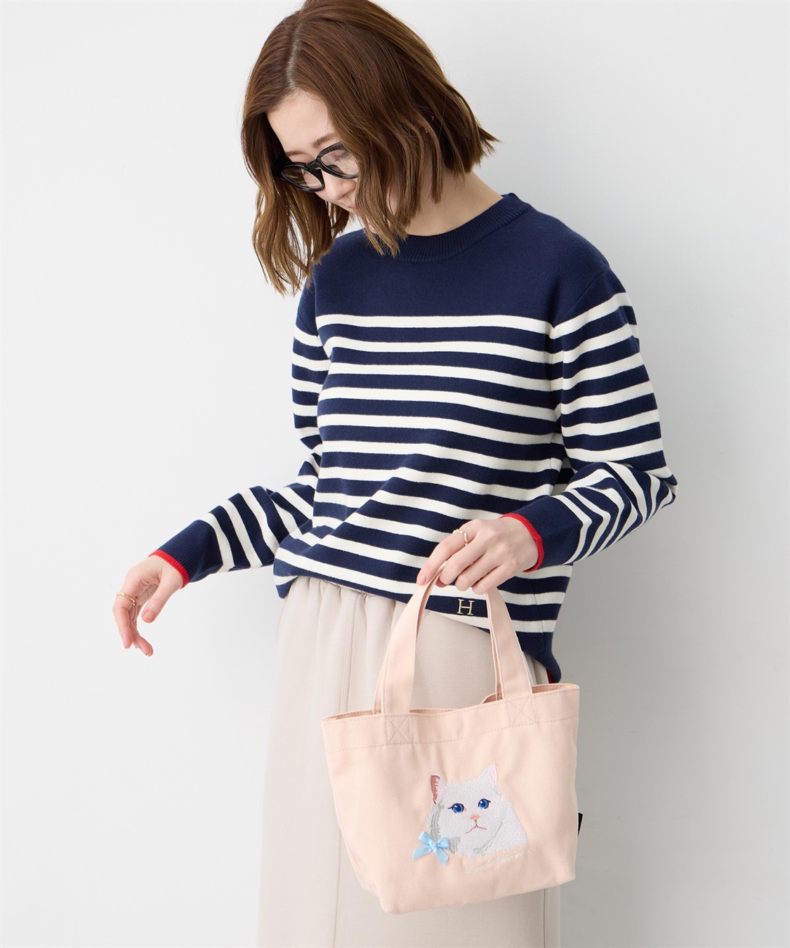 JOIN PARK アトリエ・ポピン猫ミニトートバッグ_sub_2