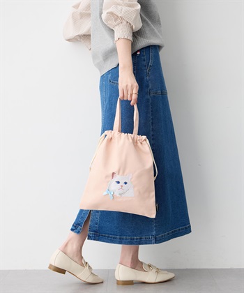 JOIN PARK アトリエ・ポピン猫２WAY手さげバック_subthumb_2