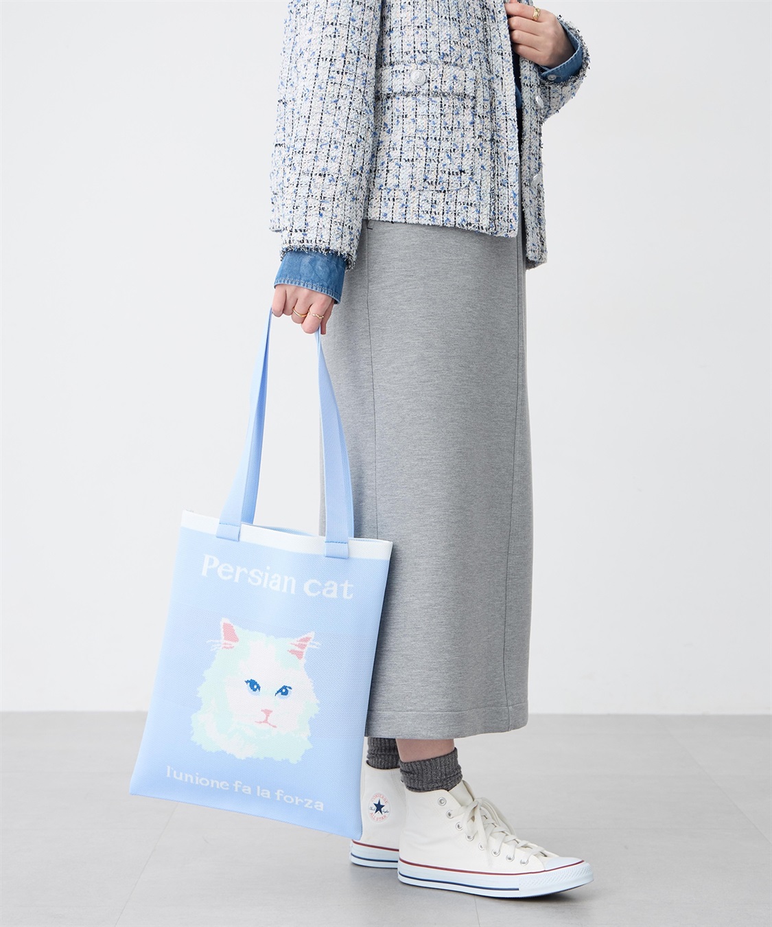 JOIN PARK 猫ニットトートバック_sub_2