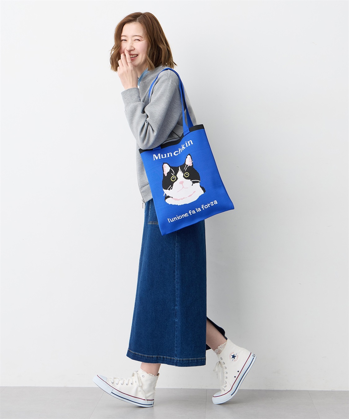 JOIN PARK 猫ニットトートバック_sub_9