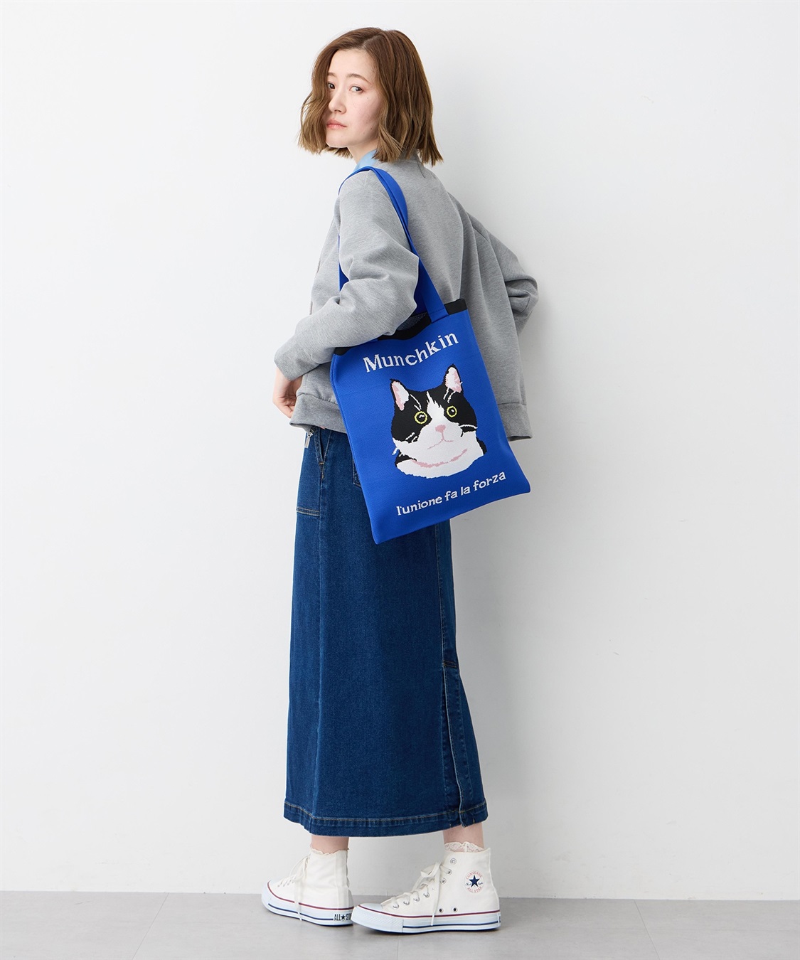 JOIN PARK 猫ニットトートバック_sub_10