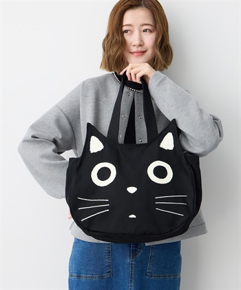専用になります。　　クロッチくん猫フェイス型ファスナーバック*　ハンドメイド 黒猫フェイスバック JOIN PARK｜クロスプラス公式通販サイト