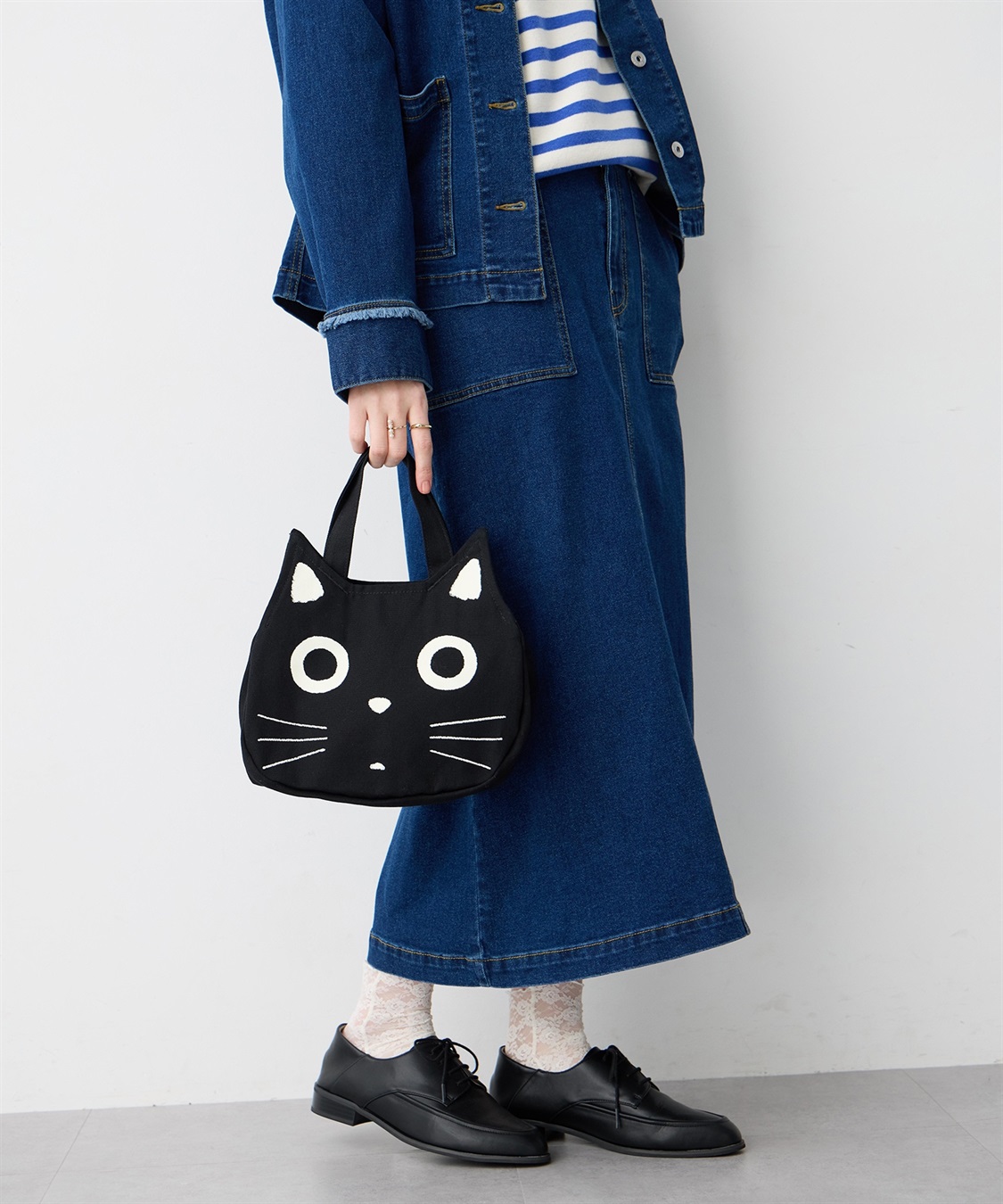 黒猫ミニフェイスバック JOIN PARK｜クロスプラス公式通販サイト