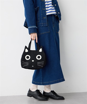黒猫ミニフェイスバック JOIN PARK｜クロスプラス公式通販サイト