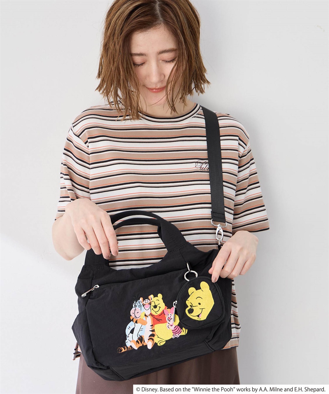 プーさんポーチ付き2WYバッグ JOIN PARK｜クロスプラス公式通販サイト