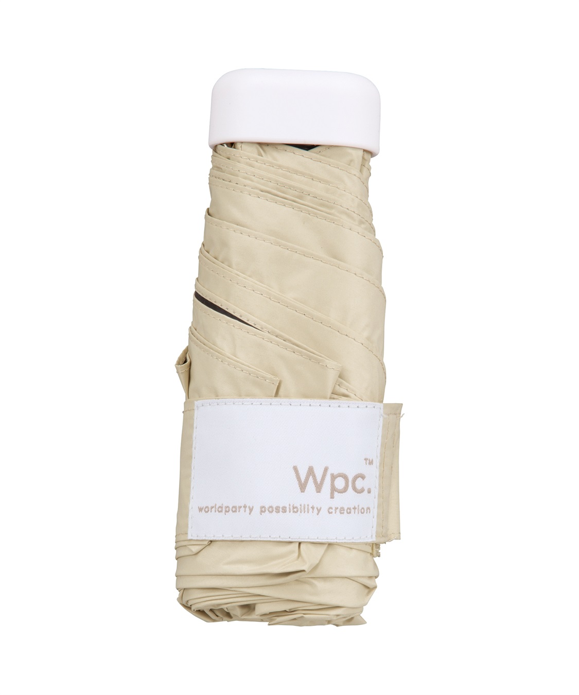 Wpc.】ポシェット付き晴雨折り畳み傘 A/C DESIGN BY ALPHA CUBIC