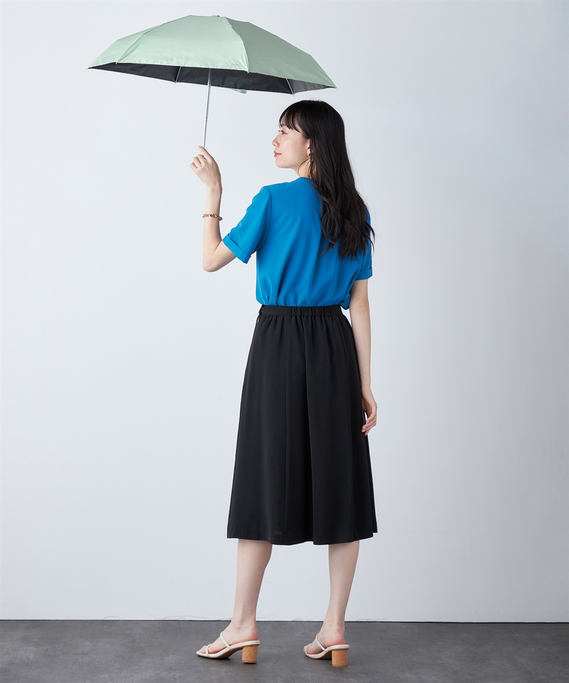 A/C DESIGN BY ALPHA CUBIC 【Wpc.】ポシェット付き晴雨折り畳み傘_sub_17