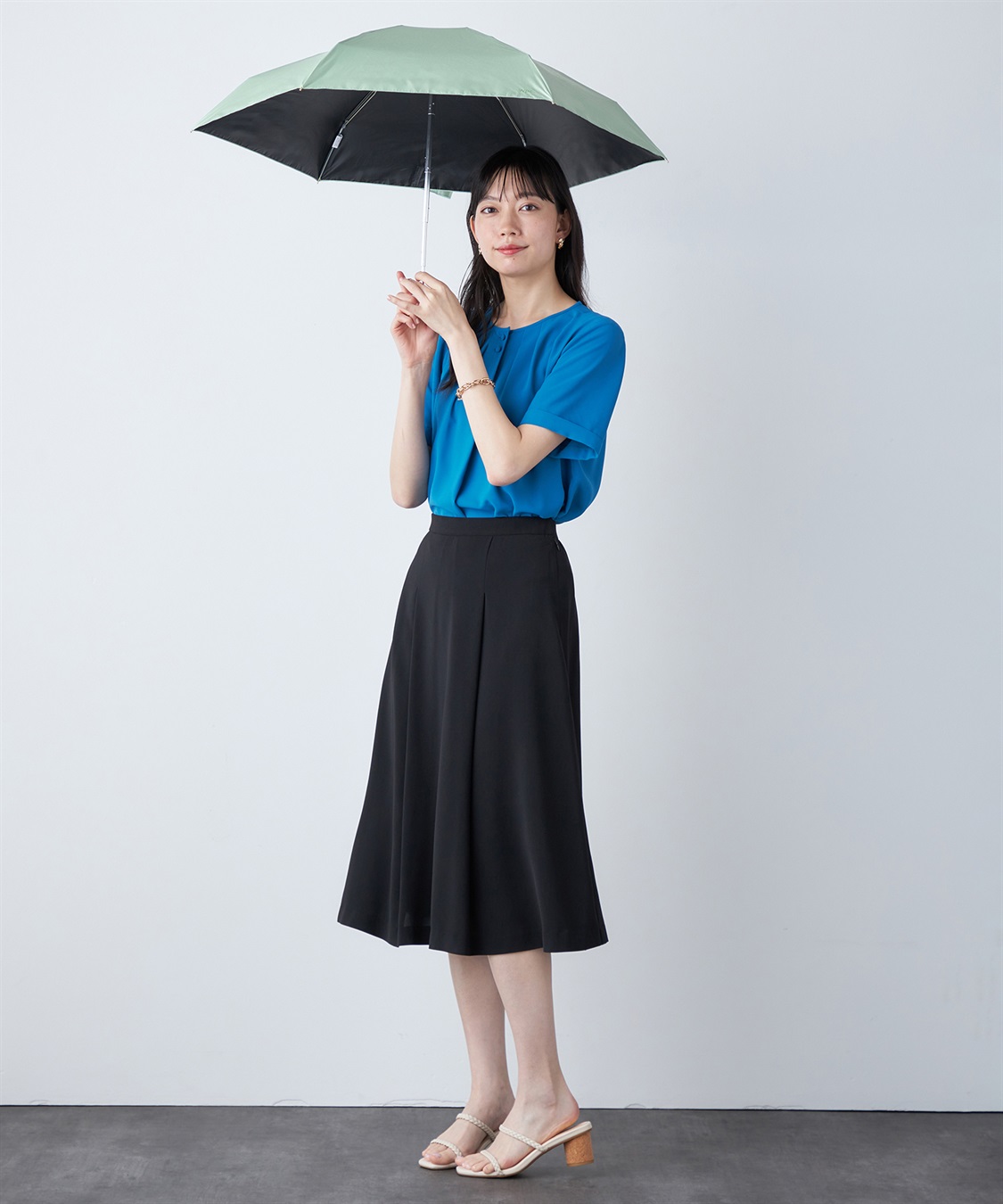 A/C DESIGN BY ALPHA CUBIC 【Wpc.】ポシェット付き晴雨折り畳み傘_sub_18