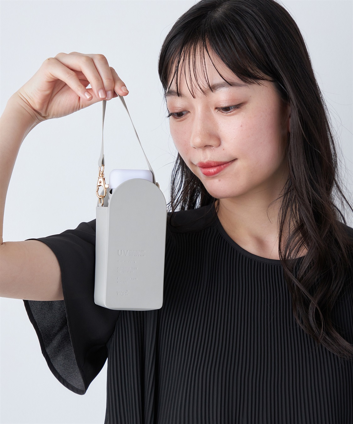 A/C DESIGN BY ALPHA CUBIC 【Wpc.】ポシェット付き晴雨折り畳み傘_sub_26