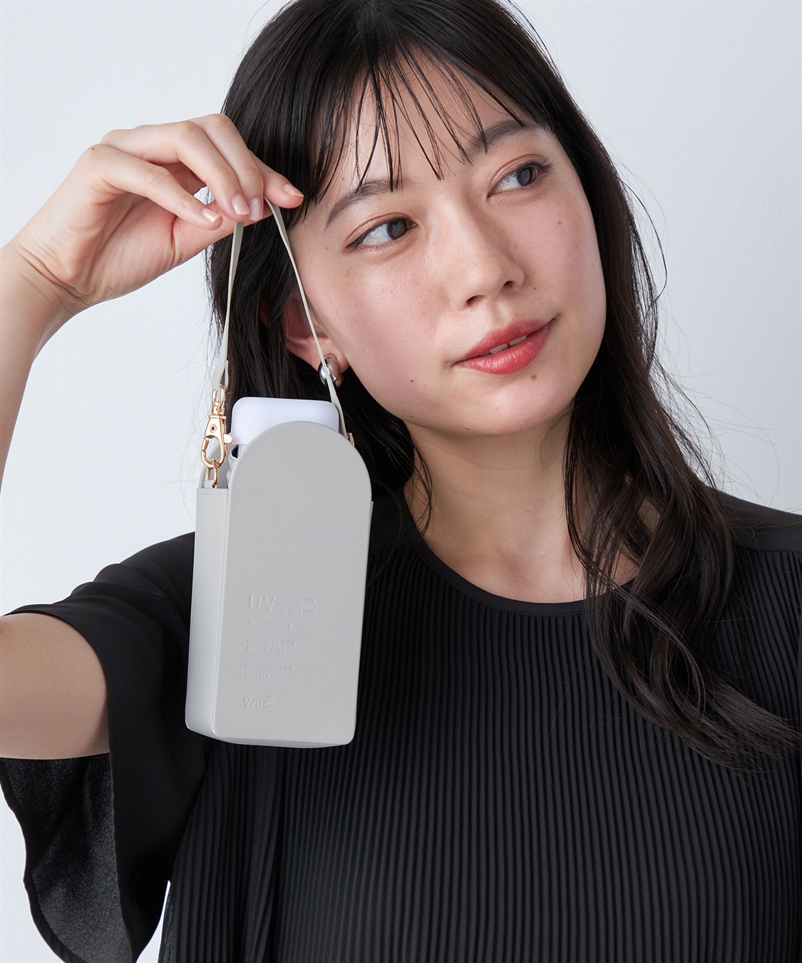 A/C DESIGN BY ALPHA CUBIC 【Wpc.】ポシェット付き晴雨折り畳み傘_sub_27