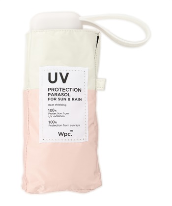 JOIN PARK 【Wpc.】折りたたみ 日傘 遮光切り継ぎtiny【完全遮光100％ 完全UVカット率100％生地 重量210g 超軽量 6本骨 コンパクト 晴雨兼用】_subthumb_3