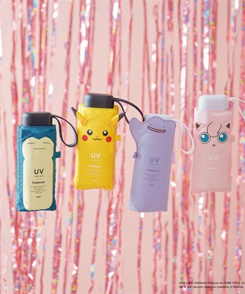 JOIN PARK 【Wpc.】日傘折りたたみ ポケモン 遮光冒険のパートナー ミニ【完全遮光100％・完全UVカット率100％・軽量】_subthumb_16