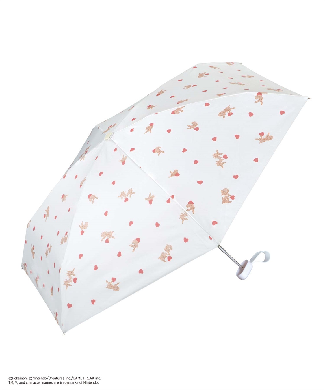 JOIN PARK 【Wpc.】日傘折りたたみ ポケモン 遮光いっしょにいると しあわせ ミニ【完全遮光100％・完全UVカット率100％・軽量】_sub_1