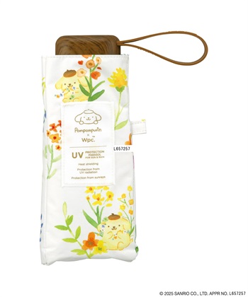 JOIN PARK 【Wpc.】サンリオキャラクターズ 遮光 水彩フラワー ミニ 日傘 折りたたみ【完全遮光100％・完全UVカット率100％・軽量】_subthumb_3