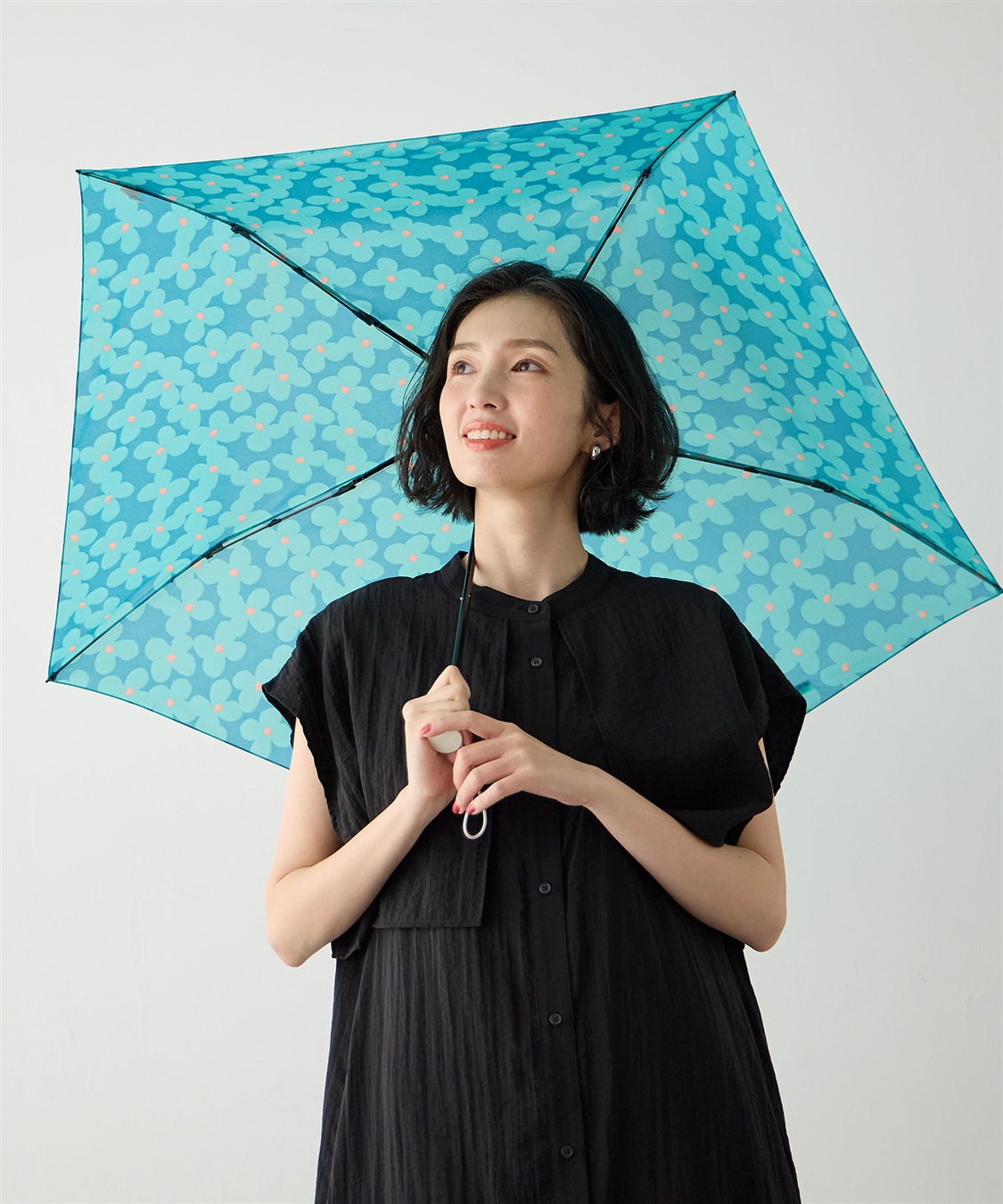 JOIN PARK 【Wpc.】超軽量 折りたたみ雨傘 [Air-Light]クッカ ミニ【晴雨兼用 UVカット】_sub_3