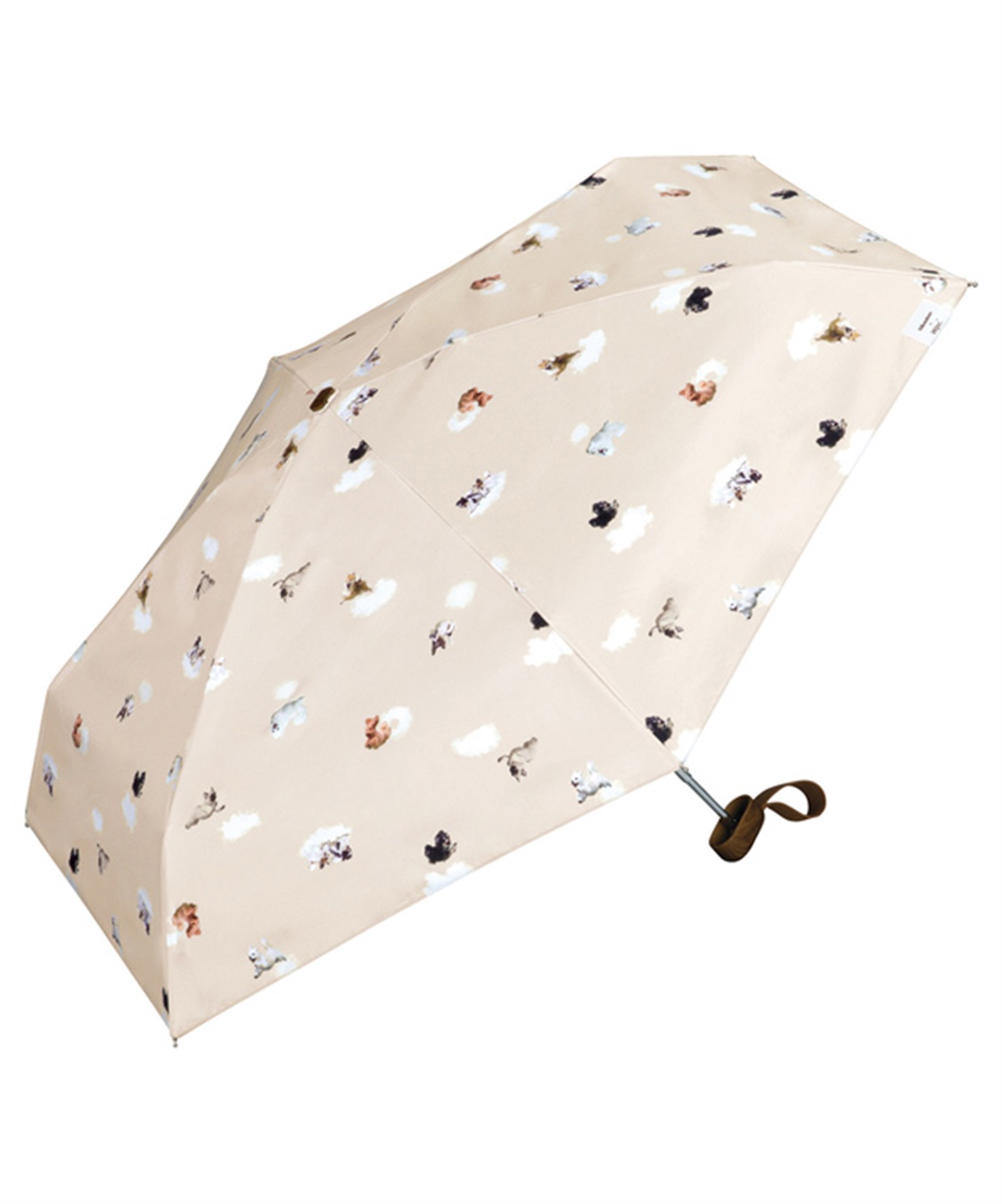 Wpc.】 折りたたみ日傘 飛行犬×Wpc. 空飛ぶ遮光ワンブレラ ミニ【完全