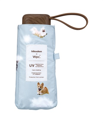JOIN PARK 【Wpc.】 折りたたみ日傘 飛行犬×Wpc. 空飛ぶ遮光ワンブレラ ミニ【完全遮光100%・完全UVカット率100％生地 遮熱 晴雨兼用 UPF50+ 折りたたみ傘】_subthumb_3