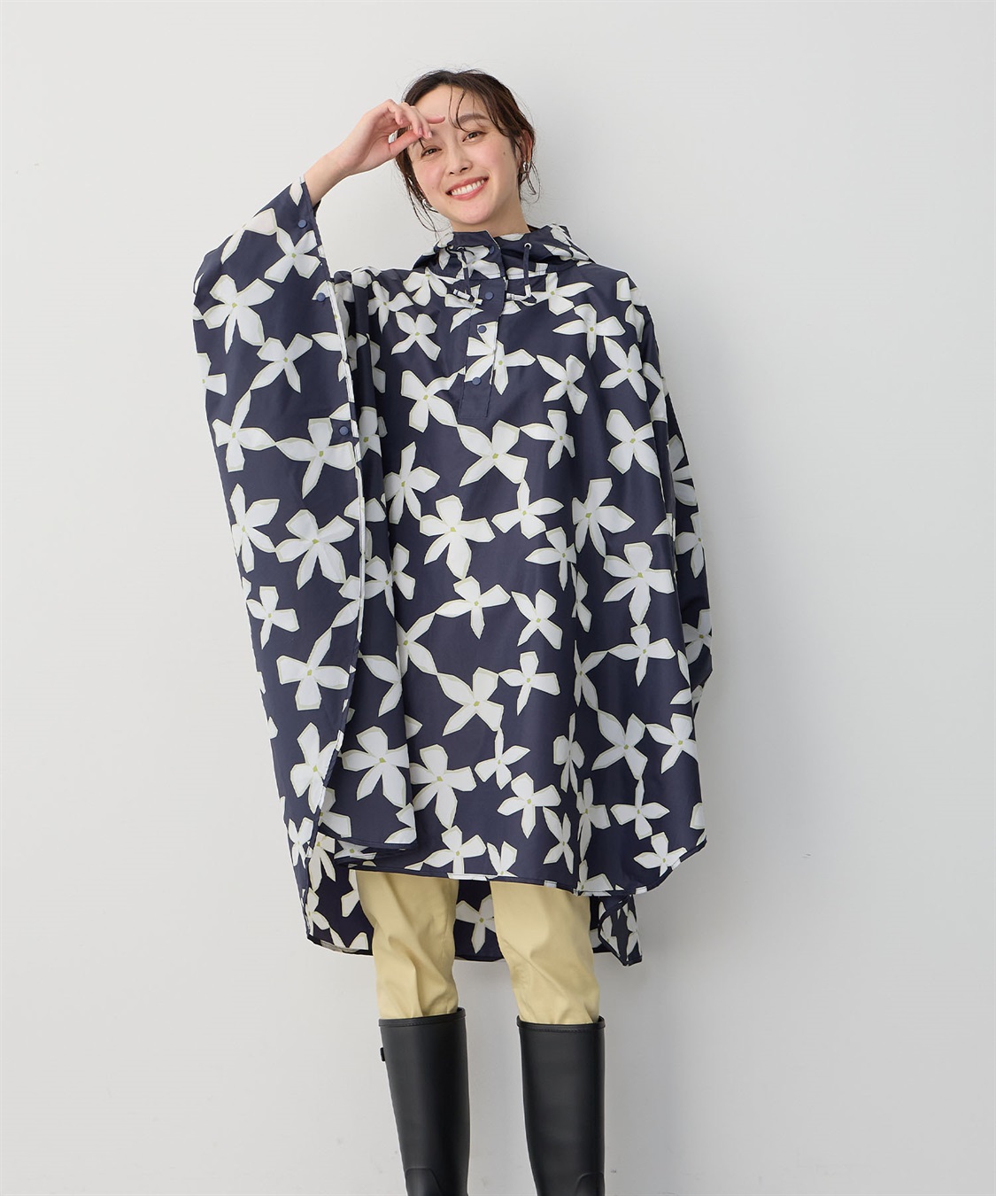 Wpc.】レインポンチョ【撥水＆防水加工生地】 JOIN PARK｜クロスプラス