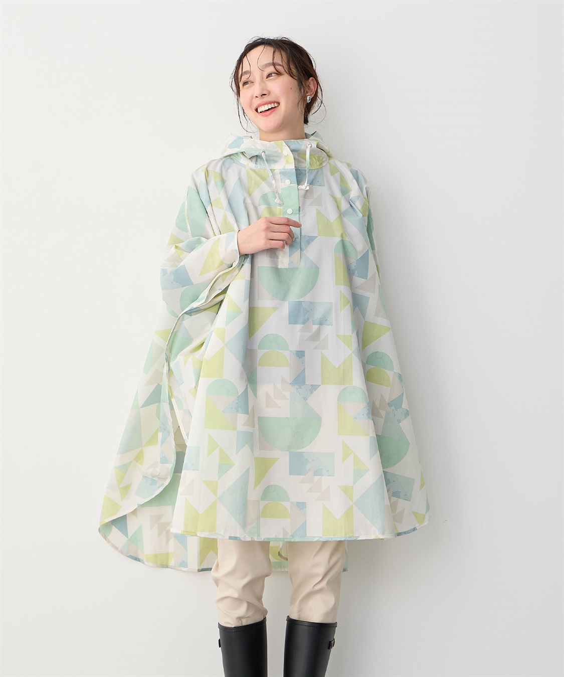 Wpc.】レインポンチョ【撥水＆防水加工生地】 JOIN PARK｜クロスプラス