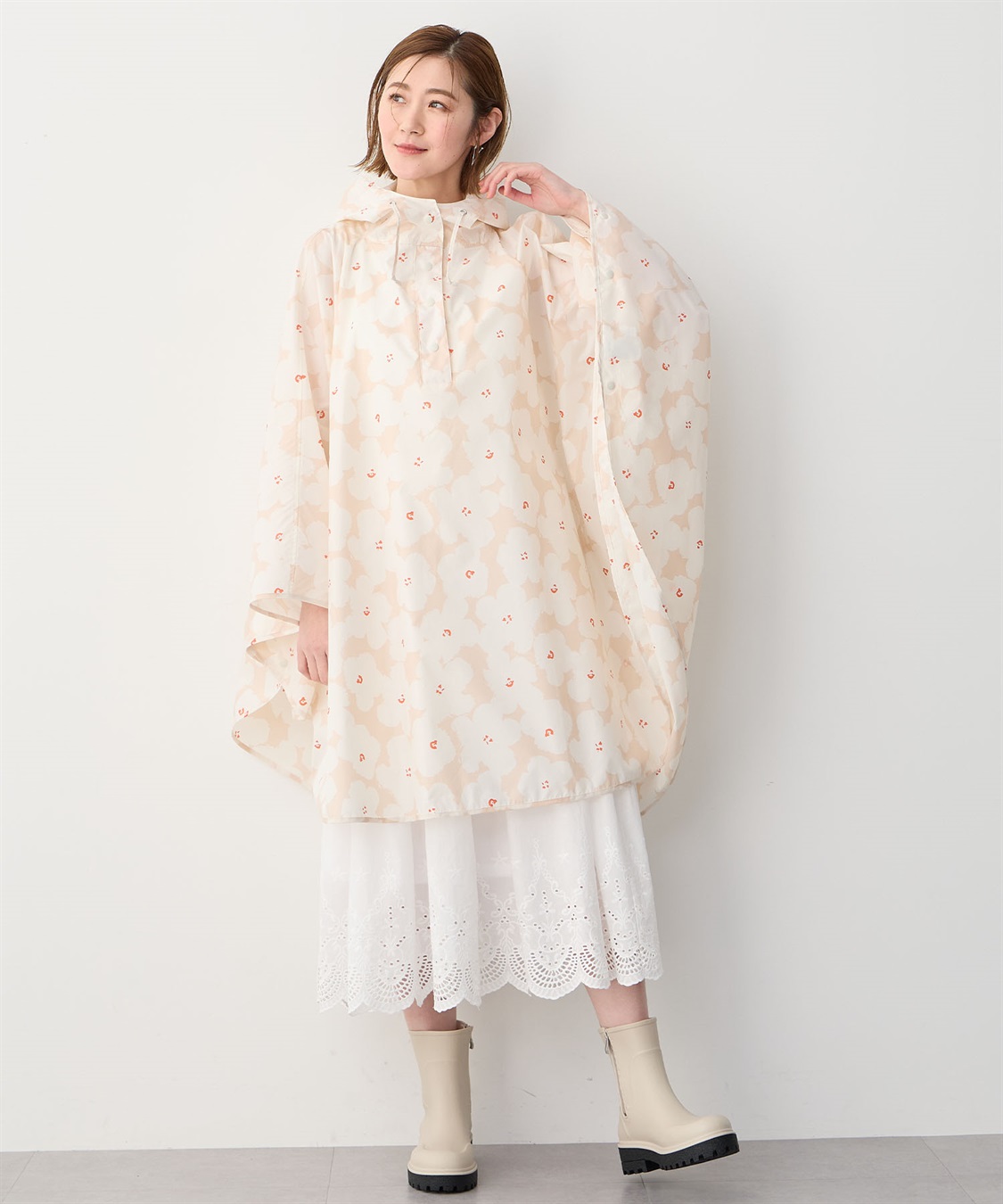 JOIN PARK 【Wpc.】レインポンチョ【撥水＆防水加工生地】_sub_4