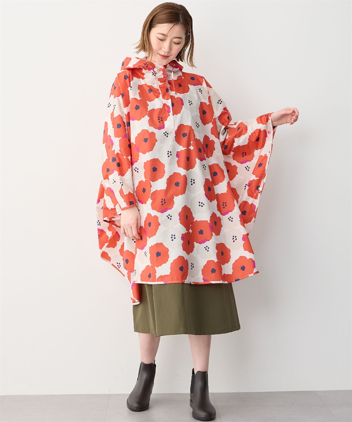 JOIN PARK 【Wpc.】レインポンチョ【撥水＆防水加工生地】_sub_7