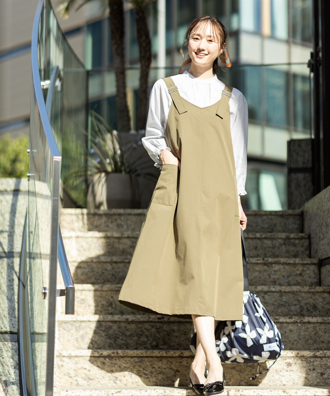 JOIN PARK 【Wpc.】パッカブルレインバッグカバー【撥水＆防水加工生地 大きい開け口 収納力バツグン エコバッグ トートバッグ サブバッグ コンパクト収納 折りたたみ】_sub_17