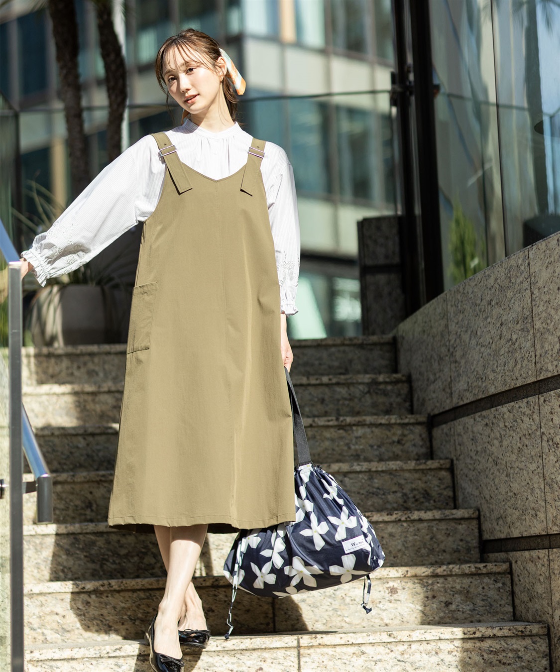 JOIN PARK 【Wpc.】パッカブルレインバッグカバー【撥水＆防水加工生地 大きい開け口 収納力バツグン エコバッグ トートバッグ サブバッグ コンパクト収納 折りたたみ】_sub_18