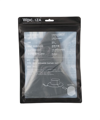 JOIN PARK 【Wpc.】レインブレーカーサファリハット【完全遮光100%&完全UVカット100％生地 晴雨兼用 遮熱 メンズ レディース ユニセックス ブランド おしゃれ 撥水 防水 あご紐】_subthumb_10