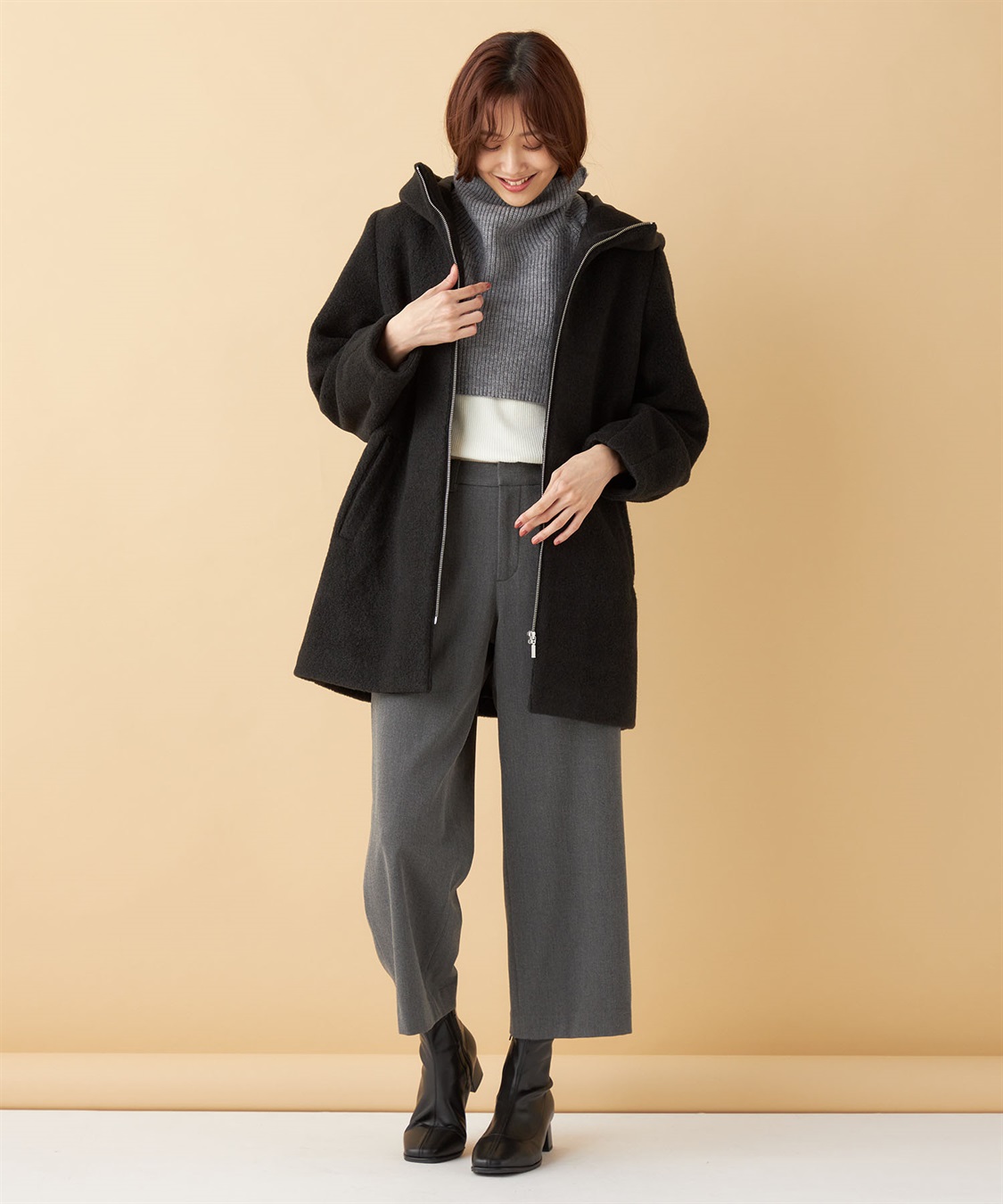 PLEATS PLEASE　ネックウォーマー Pleats Please Issey Miyake Monthly Colors: December Funnel