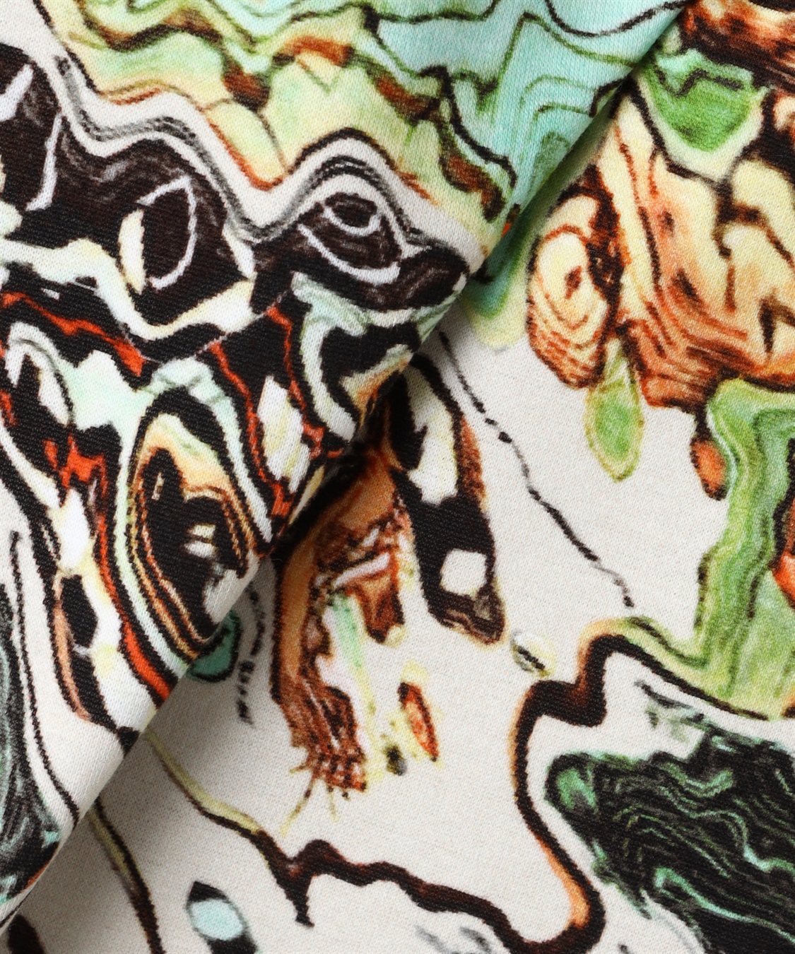 JUNKO SHIMADA ウェーブプリントジャージートップス_sub_6