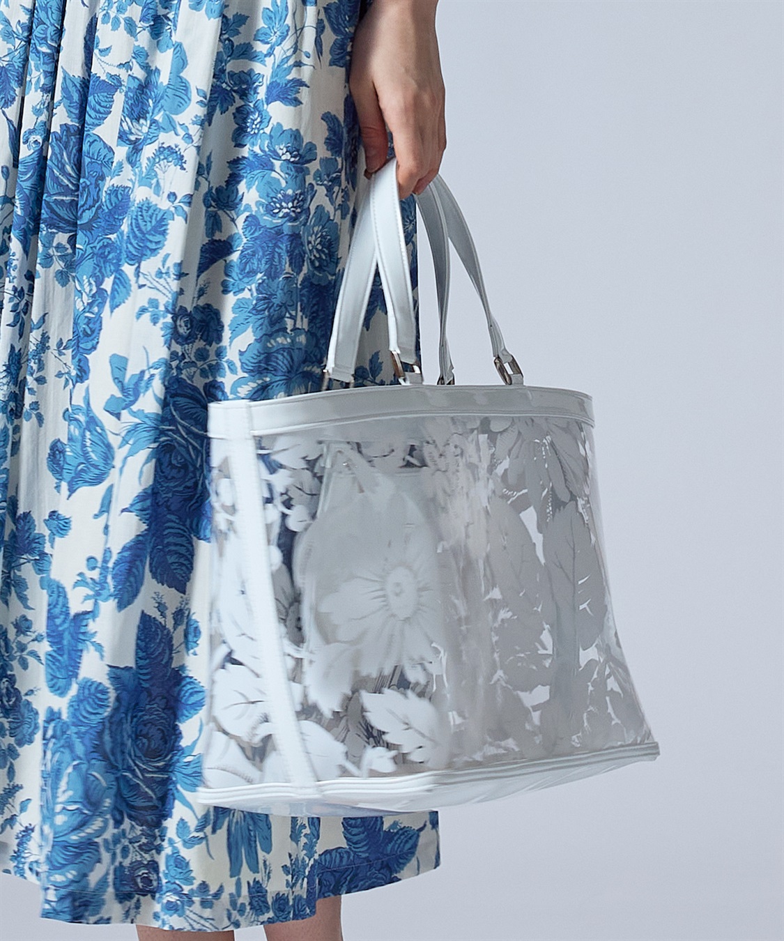 フラワービニールバッグ JUNKO SHIMADA｜クロスプラス公式通販サイト