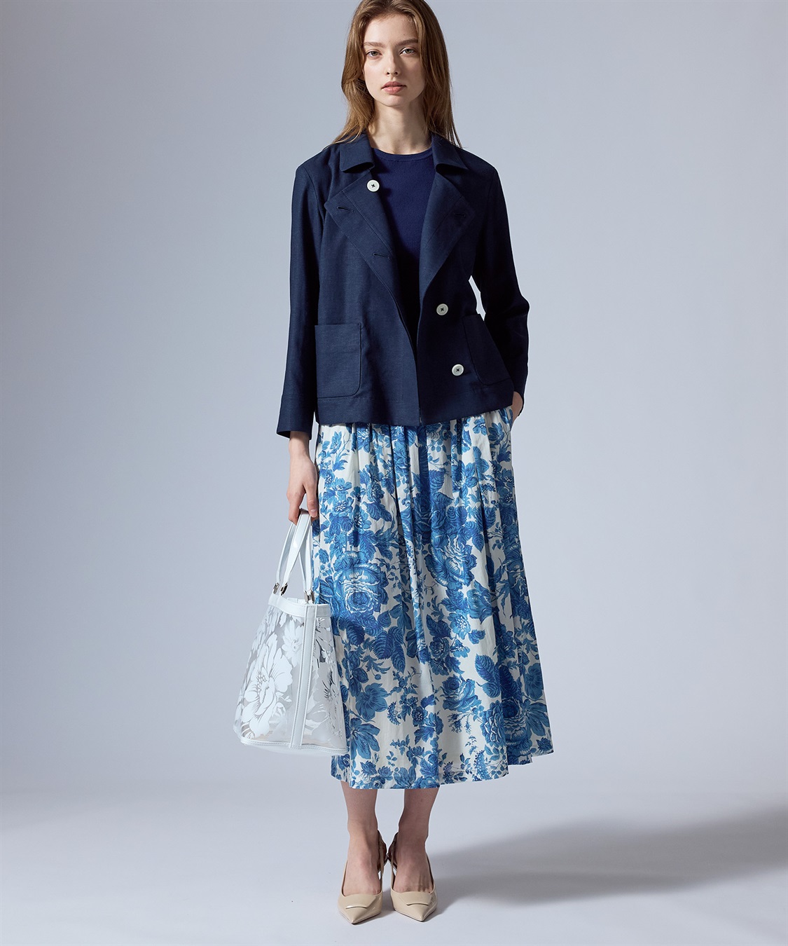 JUNKO SHIMADA フラワービニールバッグ_sub_5