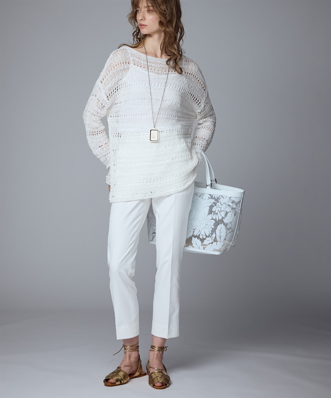 JUNKO SHIMADA フラワービニールバッグ_sub_10