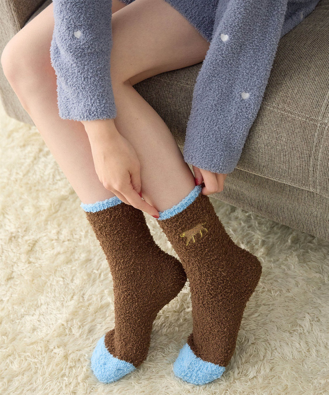 JOIN PARK 【Wpc.】Patterns ムームールームソックス グッズ【靴下 足のサイズ 22.0cm~24.0cm】_sub_16