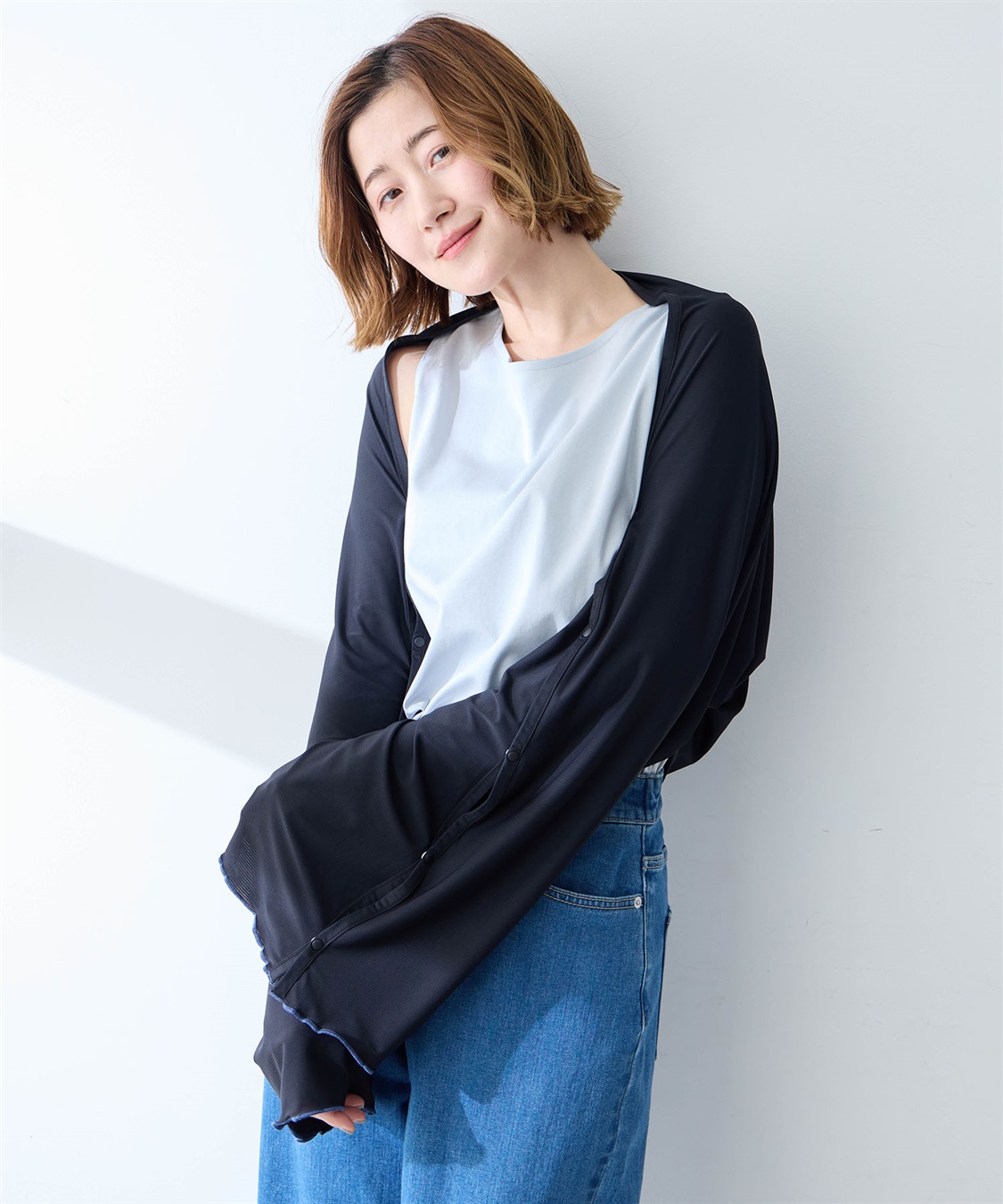 Wpc.】UVカット接触冷感3wayショール JOIN PARK｜クロスプラス公式通販