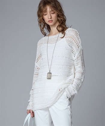 49AV JUNKO SHIMADA ロゴプレートメタルネックレス_subthumb_4