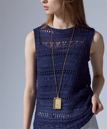 49AV JUNKO SHIMADA ロゴプレートメタルネックレス_subthumb_7