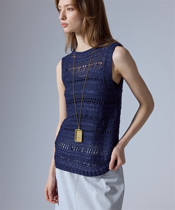 49AV JUNKO SHIMADA ロゴプレートメタルネックレス_subthumb_8