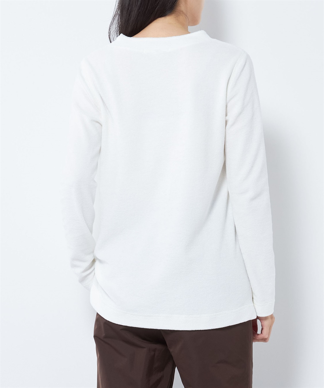 49AV JUNKO SHIMADA PAILE FABRICラウンドネックプルオーバー_sub_6