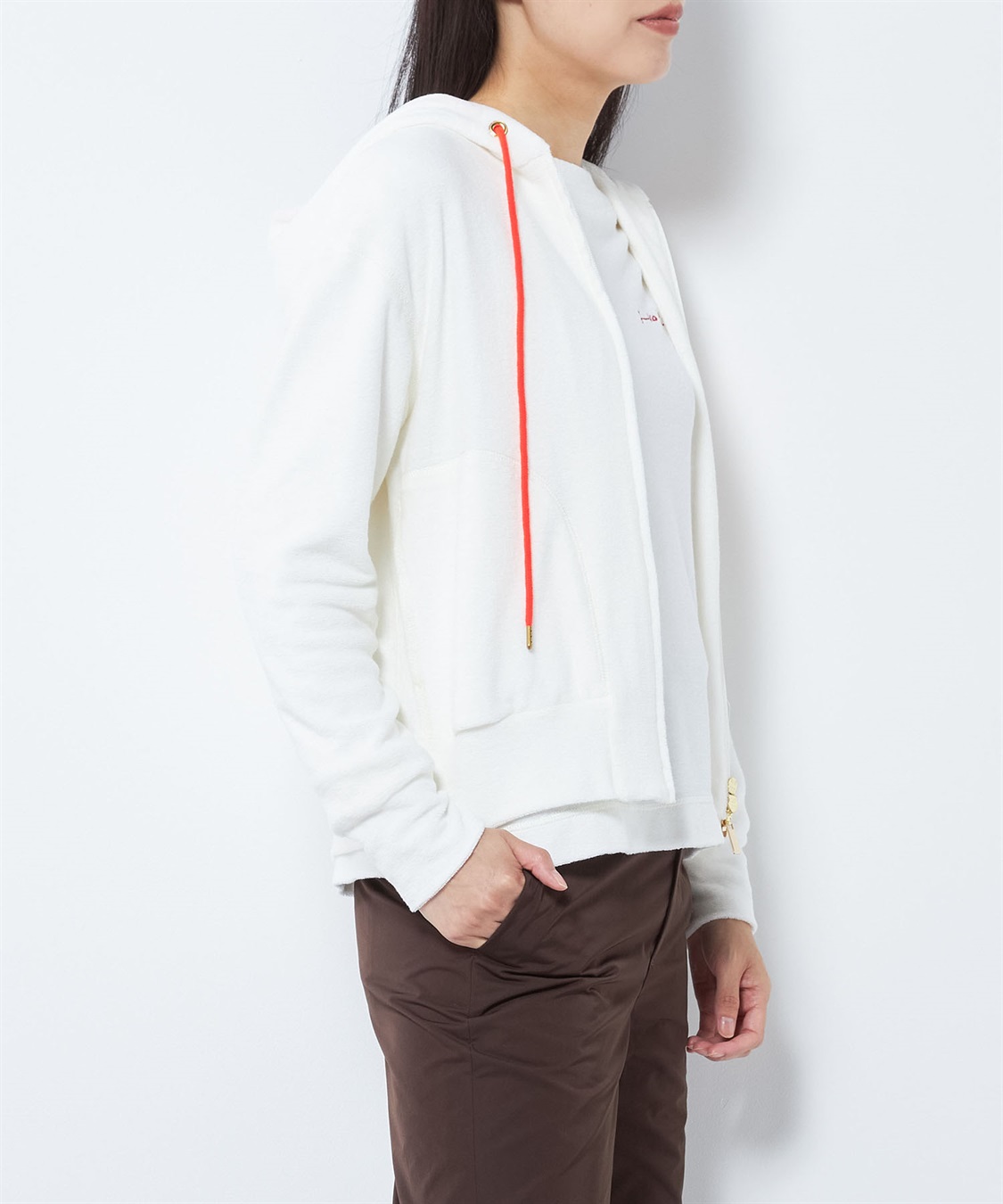 49AV JUNKO SHIMADA PAILE FABRICジップパーカー_sub_6