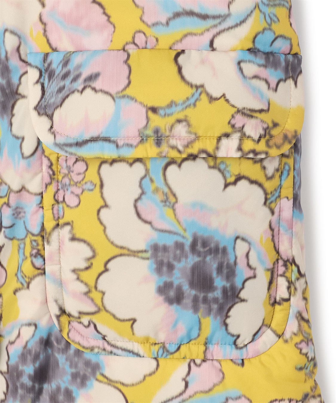 フラワープリントロング丈コート 49AV JUNKO SHIMADA｜クロスプラス