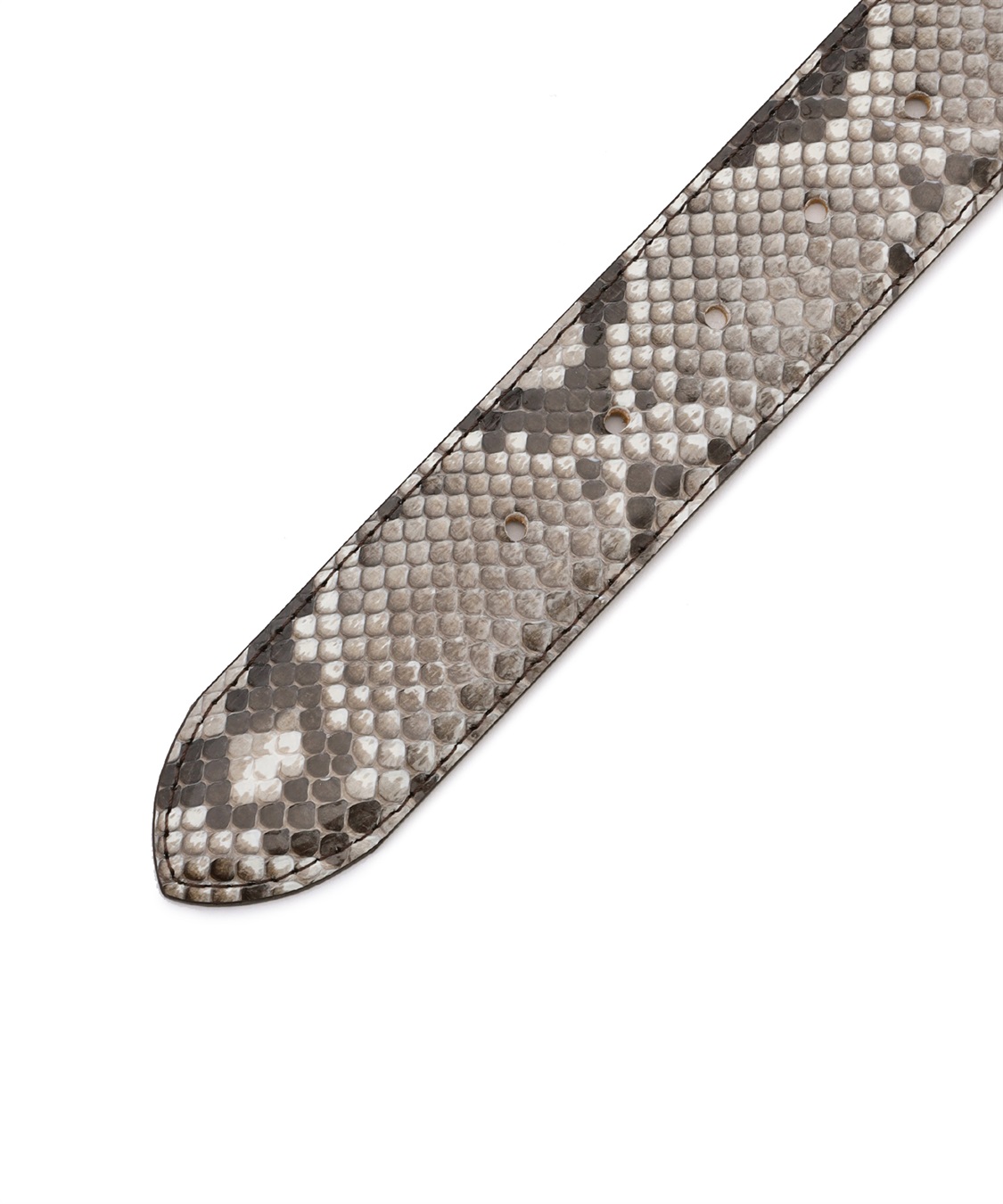 49AV JUNKO SHIMADA パイソン型押しスクエアバックルベルト_sub_3