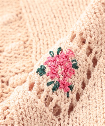49AV JUNKO SHIMADA 刺繍入りフィッシャーマン半袖ニット_subthumb_7