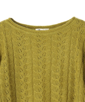 モヘヤ混長袖ニットプルオーバー 49AV JUNKO SHIMADA｜クロスプラス