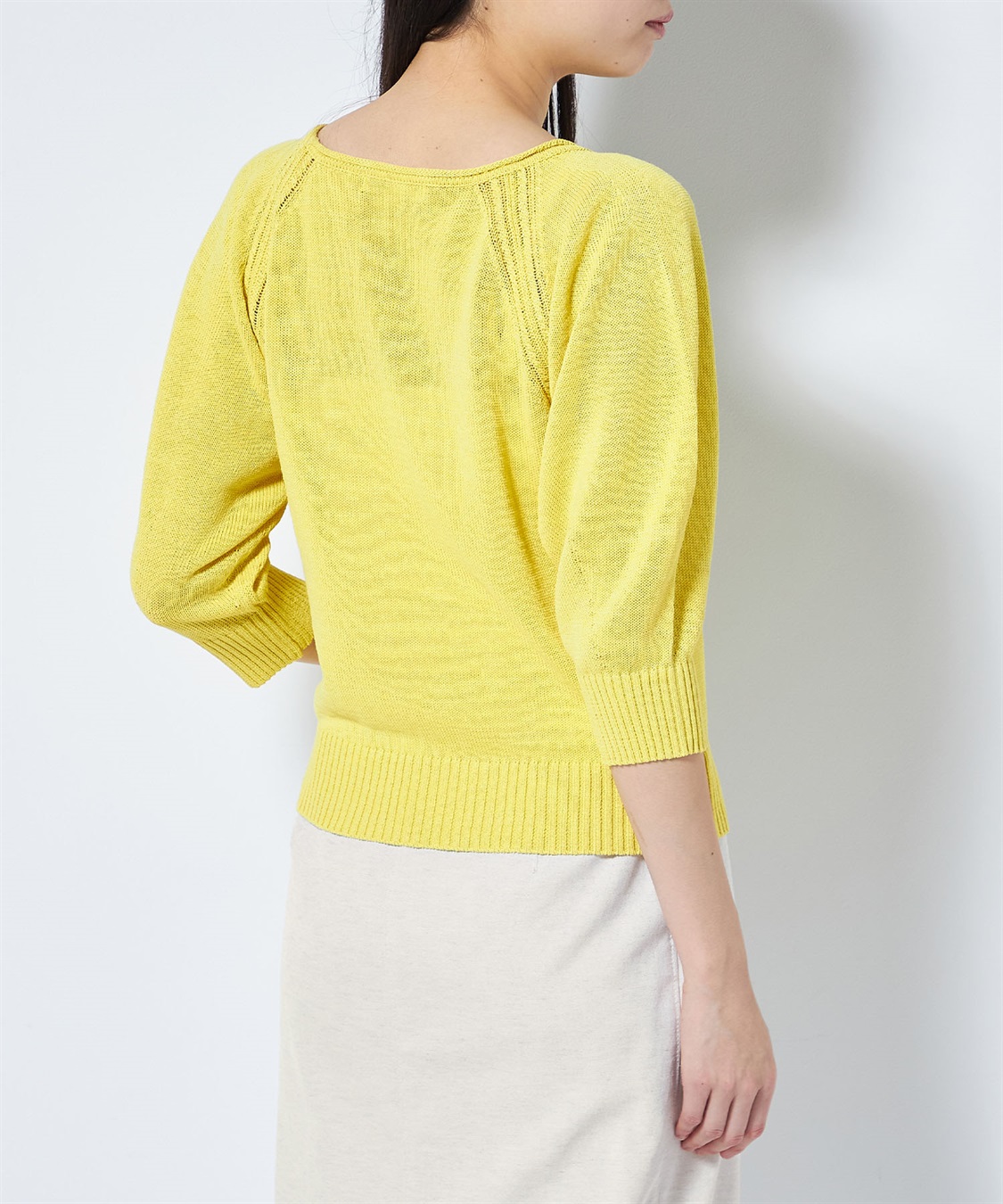 7分袖バルーンスリーブプルオーバー 49AV JUNKO SHIMADA｜クロス