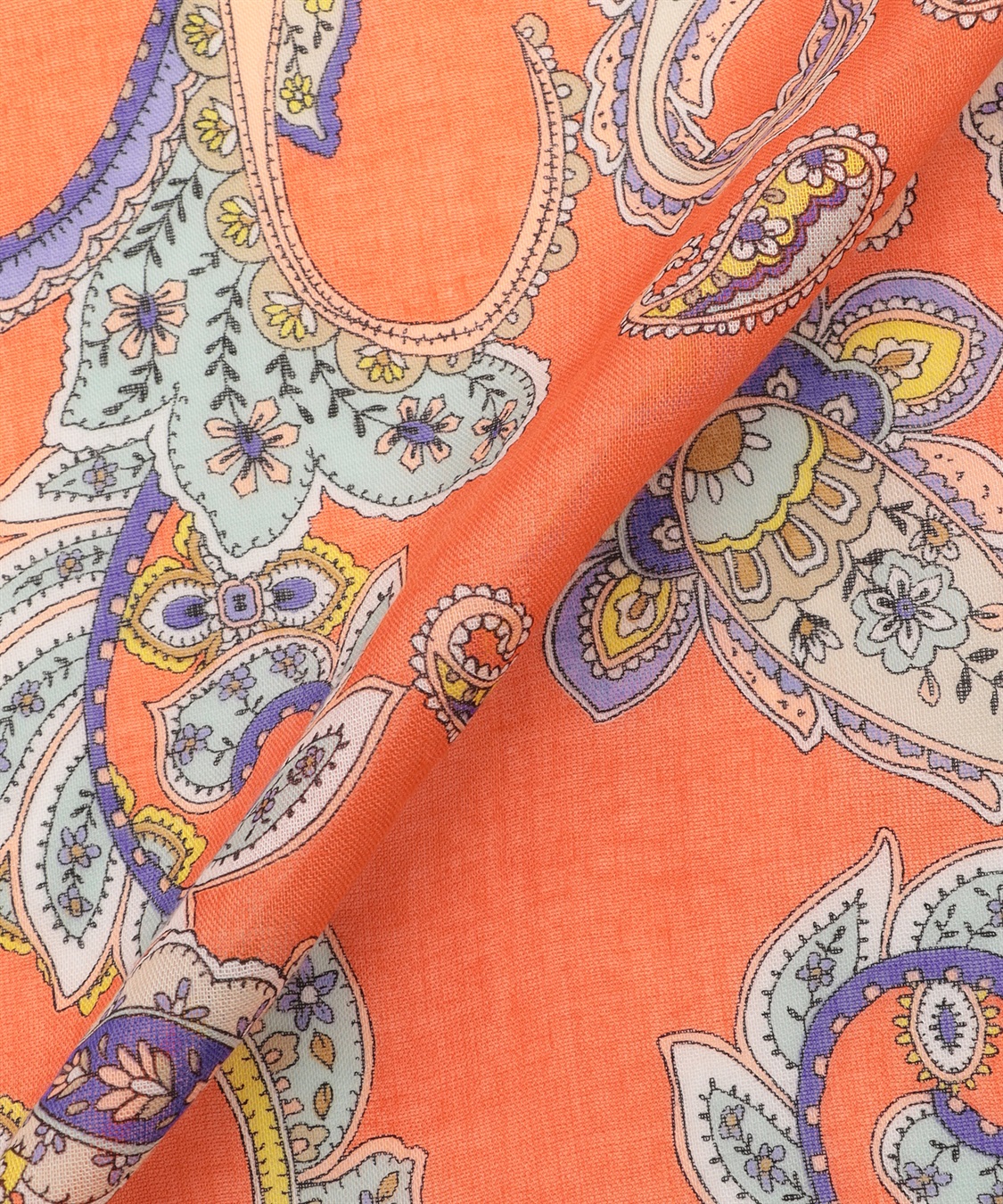 49AV JUNKO SHIMADA 【TIME SALE】ペーズリー柄プリントストール_sub_3